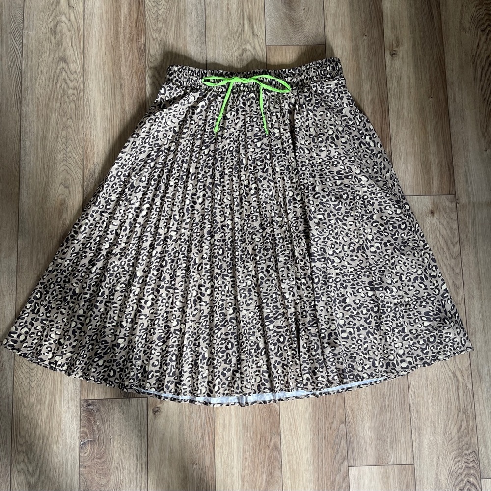 Cheetah Print Maxi Skirt